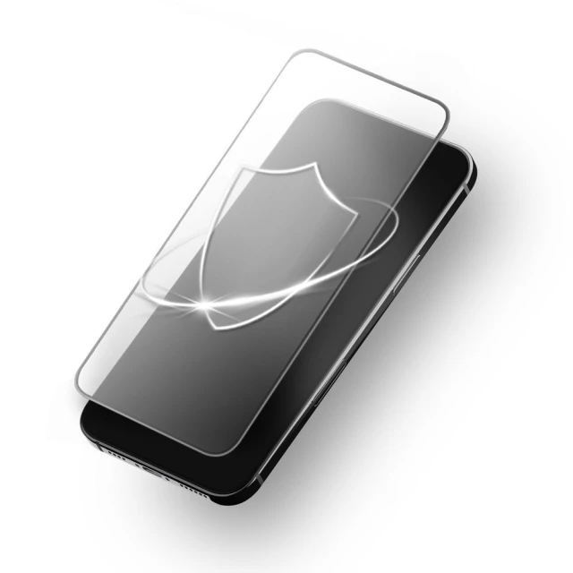 Захисне скло Forcell Ultra Clear Glass для iPhone 15 Pro Max Black (5903396302329)