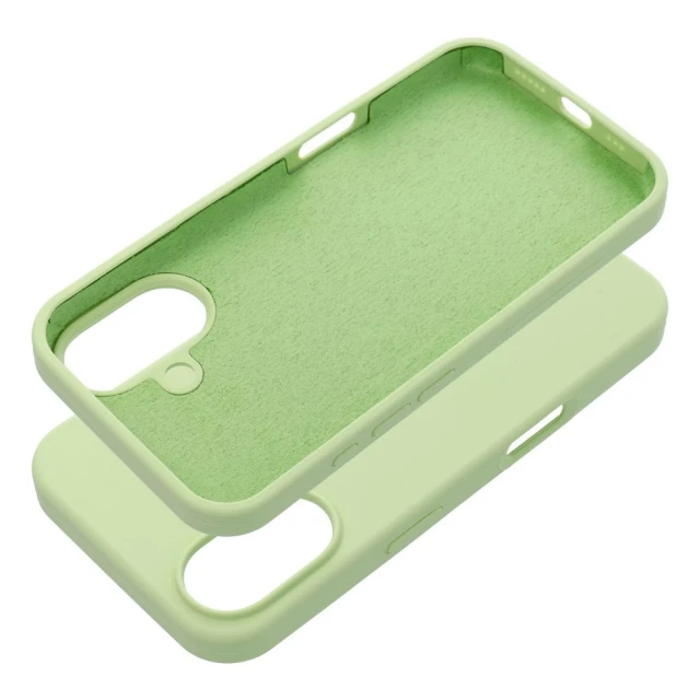 Чохол Roar Cloud Skin силіконовий для iPhone 16 Light Green (5903396311772)