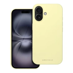 Чохол Roar Cloud Skin для Apple iPhone 16 Light Yellow (5903396311819)