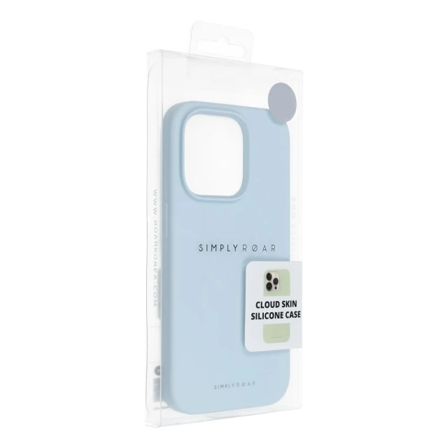 Чохол Roar Cloud Skin для Apple iPhone 16 Pro Max Light Blue (5903396311932)