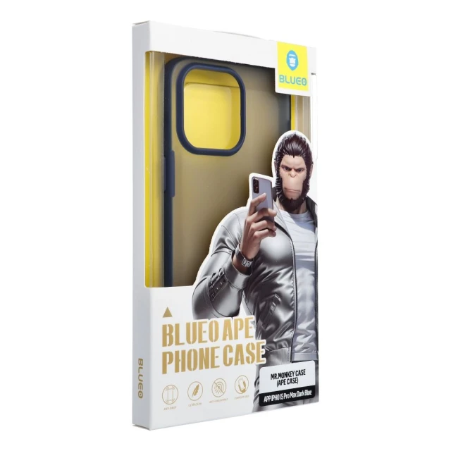 Чохол Blueo APE Phone Case для iPhone 15 Pro Max Blue (5903396315008)