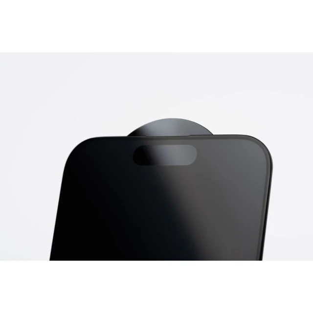 Захисне скло Forcell Matt Glass для iPhone 15 Plus Black (5903396315954)