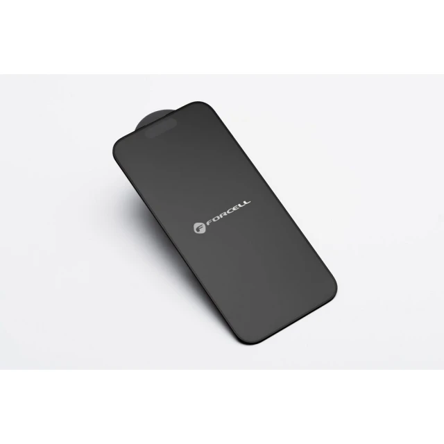 Захисне скло Forcell Matt Glass для iPhone 12 / 12 Pro Black (5903396315985)