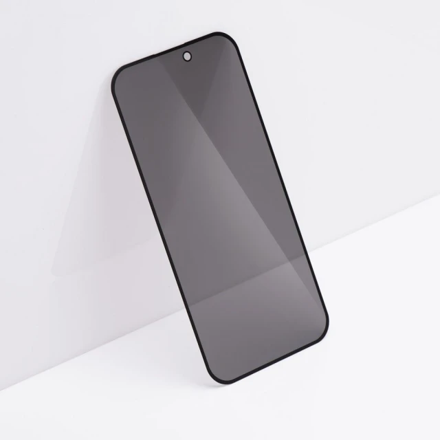 Захисне скло Forcell Privacy Glass для iPhone 16 Black (5903396316616)