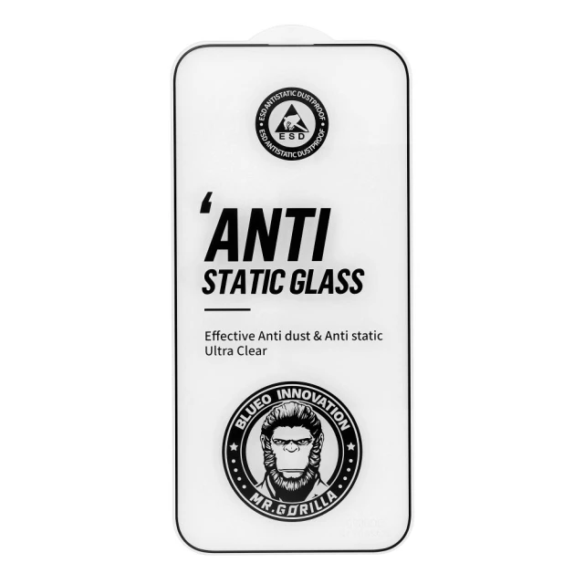 Захисне скло Blueo 5D Mr. Monkey Glass для iPhone 16 Pro Max Black (5903396317071)