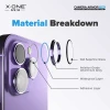 Захисне скло для камери X-One Camera Armor Pro для iPhone 16 Plus | 16 (5903396318696)