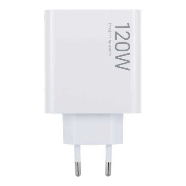 Зарядний пристрій Xiaomi USB A QC3.0 6A 120W MDY-14-EE White (5903396318948)