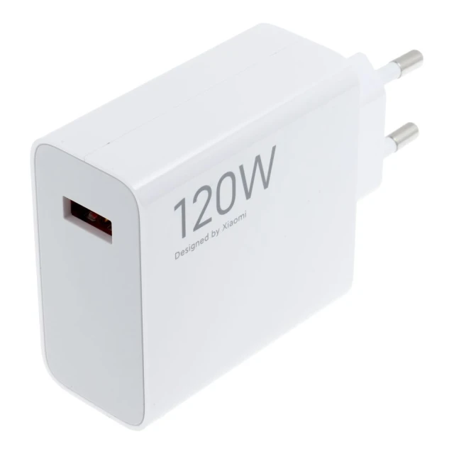 Зарядний пристрій Xiaomi USB A QC3.0 6A 120W MDY-14-EE White (5903396318948)
