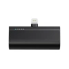 Повербанк Blue Star 5000 mAh з вбудованим Lightning Black (5903396321870)