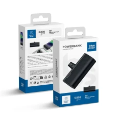 Повербанк Blue Star 5000 mAh з вбудованим Lightning Black (5903396321870)