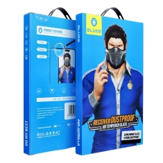Захисне скло Blueo Mr. Monkey Glass для iPhone 16 Pro Black (5903396324857)