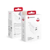 Зарядний пристрій Forcell F-Energy USB C + USB A QC4.0 PD 3A 35W White (5903396327568)