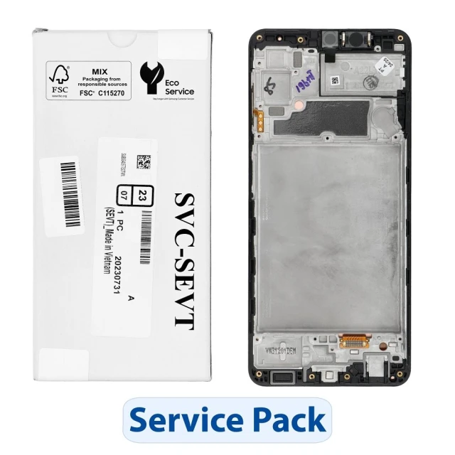 Дисплей LCD Samsung Galaxy A22 4G A225F Black (5903396339516)