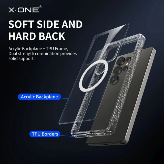Чехол X-One Dropguard Magnetic Case Pro для Samsung Galaxy S25 with MagSafe (5903396347344)