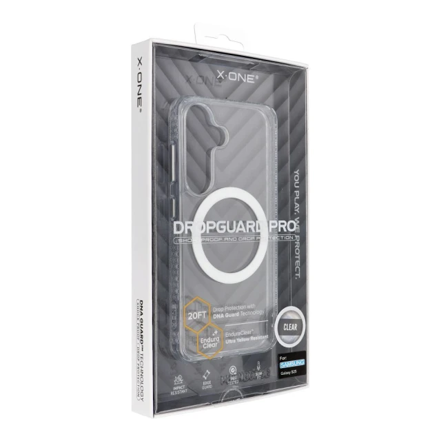 Чехол X-One Dropguard Magnetic Case Pro для Samsung Galaxy S25 with MagSafe (5903396347344)