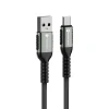 Кабель Forcell F-Energy Cafule USB A to USB C 3A 66W 2 m Black (5903396347726)