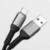Кабель Forcell F-Energy Cafule USB A to USB C 3A 66W 2 m Black (5903396347726)