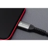 Кабель Forcell F-Energy Cafule USB-C to Lightning PD 3A 27W 2m Black (5903396347733)