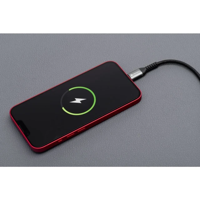 Кабель Forcell F-Energy Cafule USB-C to Lightning PD 3A 27W 2m Black (5903396347733)