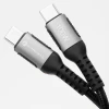 Кабель Forcell F-Energy USB-C to USB-C QC4.0 PD 5A 100W Cafule 2m C260 Black (5903396347757)