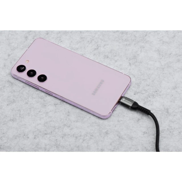 Кабель Forcell F-Energy USB-C to USB-C QC4.0 PD 5A 100W Cafule 2m C260 Black (5903396347757)