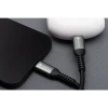 Кабель Forcell F-Energy Cafule USB C to USB C 5A 100W 3 m Black (5903396347764)