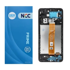 Дисплей NCC LCD OEM з рамкою для Samsung Galaxy A12 (5903396363214)