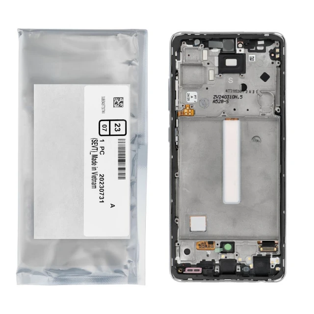 Дисплей LCD Samsung Galaxy A52s 5G A528B White GH82-26861D (5903396363481)