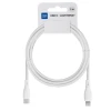 Кабель Blue Star ECO PJ72-18-3 USB-C to Lightning 2.4A 27W 1 м White (5903396364372)
