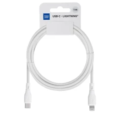 Кабель Blue Star ECO PJ72-18-3 USB-C to Lightning 2.4A 27W 1 м White (5903396364372)