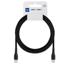 Кабель Blue Star ECO USB C to USB C 3A 60W 1m Black (5903396364426)