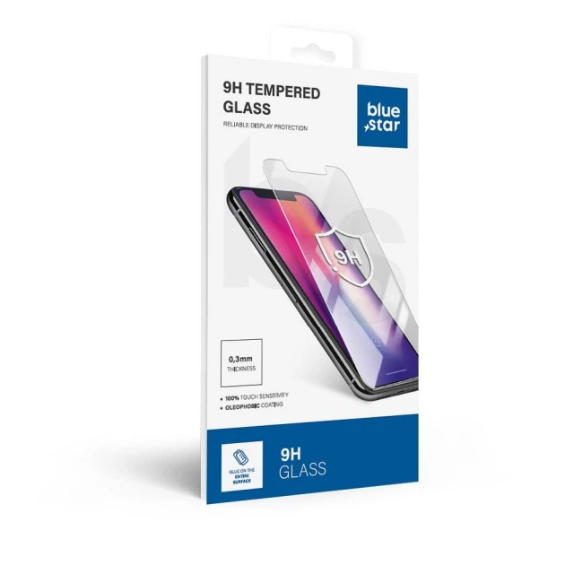 Захисне скло Blue Star 5D для Motorola G85 Black (5903396371509)