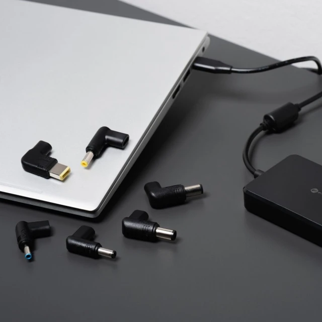 Зарядний пристрій Forcell F-Energy USB C + 6 насадок 65W Black (5903396376627)