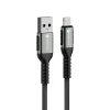 Кабель Forcell F-Energy USB-A to Lightning Black (5903396378430)