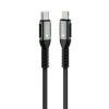 Кабель Forcell F-Energy USB-C to Lightning Black (5903396378447)