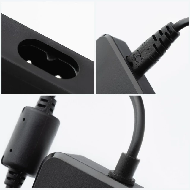 Адаптер живлення для ноутбука Forcell F-Energy 90W USB C + 6 насадок Black (5903396379192)