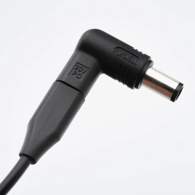 Адаптер живлення для ноутбука Forcell F-Energy 90W USB C + 6 насадок Black (5903396379192)