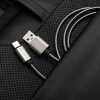 Кабель Forcell F-Energy Metal USB A to USB C 3A 66W 2 m Silver (5903396381249)