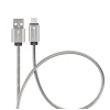 Кабель Forcell F-Energy Metal USB A to USB C 3A 66W 2 m Silver (5903396381249)