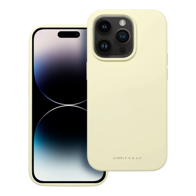 Чохол Roar Cloud Skin для iPhone 16e (SE 4 2025) / 17e Yellow (5903396388569)