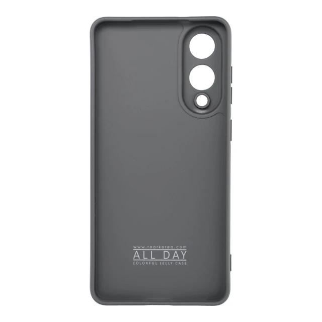 Чохол Roar All Day Colorful Jelly для Samsung Galaxy S25 Edge Grey (5903396388668)