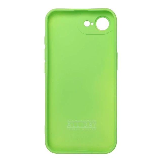 Чохол Roar All Day Colorful Jelly для iPhone 16e (SE 4 2025) / 17e Lime (5903396388736)