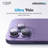 Захисне скло для камери X-One Camera Armor Pro для iPhone 16e | 17e Clear (5903396390579)
