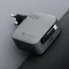 Зарядний пристрій Forcell F-Energy GaN USB C + кабель USB C PD QC4.0 3A 45W Grey (5903396390821)