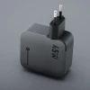 Зарядний пристрій Forcell F-Energy GaN USB C + кабель USB C PD QC4.0 3A 45W Grey (5903396390821)