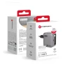 Зарядний пристрій Forcell F-Energy GaN USB C + кабель USB C PD QC4.0 3A 45W Grey (5903396390821)