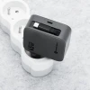 Зарядний пристрій Forcell F-Energy GaN USB C + кабель USB C PD QC4.0 3A 45W Grey (5903396390821)