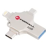 Флешка Forcell F-Data Metal Quad 32GB USB 3.2 Gen 1 Silver (5903396391835)