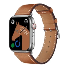 Ремінець Forcell F-Design FA20 для Apple Watch Series 11/10 42 mm | Series 9/8/7 41 mm | 6/5/SE 40 mm | 3/2/1 38 mm Brown (5903396392351)