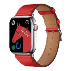 Ремінець Forcell F-Design FA20 для Apple Watch Series 11/10 46 mm | Series 9/8/7/6/5/4/SE 45 mm | Ultra 3/2/1 49 mm | 44 mm Red (5903396392405)